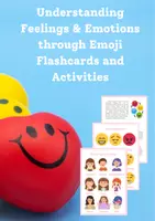 Vorschau - Merkblätter - Emoji Flashcards & Activities – Fun Emotional Learning for Kids - Deckblatt