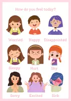Vorschau - Merkblätter - Emoji Flashcards & Activities – Fun Emotional Learning for Kids - Seite 3