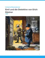 Vorschau - Unterrichtsreihen - Emil und die Detektive – Literaturunterricht mit Klassiker-Arbeitsblättern (Klassen 4–6) - Deckblatt