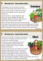 Vorschau - Stationenlernen - Bauernhofprodukte - Wissenskartei und Legespiel - Seite 2