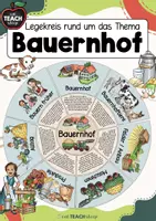 Vorschau - Stationenlernen - Bauernhof - Legekreis - Deckblatt