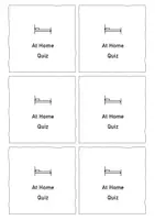Vorschau - Spiele - At Home Quiz: Vocabulary (English) - Seite 1