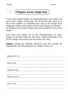 Vorschau - Arbeitsblätter - Pfingsten und Heiliger Geist - Arbeitsblätter und Tafelkarten - Seite 2