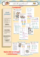Vista previa - Unidades / Secuencias / Situaciones de Aprendizaje - Unidad Didáctica: ¿Dónde quedamos? - Ciudad + actividades tiempo libre - Portada