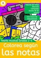 Vista previa - Hojas de trabajo - Colorea según las notas - Portada