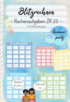 Vorschau - Spiele - Freiarbeit: Blitzrechnen - Rechenaufgaben ZR 20 (mit ZÜ) - Deckblatt