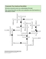 Vorschau - Spiele - Geschichte bilingual: Kreuzworträtsel - The American Revolution - Seite 1