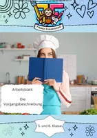 Vorschau - Arbeitsblätter - Arbeitsblatt: ✍️ Vorgangsbeschreibung – Schritt für Schritt schreiben lernen 🛠 Klar, sachlich und verständlich – mit Übungen zum Mitmachen - Deckblatt