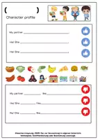 Vorschau - Arbeitsblätter - MaterialpaketMrs He, she, it (likes and dislikes) - Seite 2