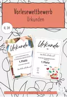 Vorschau - Anderer Materialtyp - Urkunde Vorlesewettbewerb Klasse 3/4 - Deckblatt