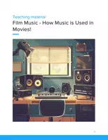 Vorschau - Arbeitsblätter - Filmmusik im bilingualen Unterricht – Musik und Emotion im Film erleben (Kl. 7–10) - Deckblatt