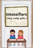 Vorschau - Arbeitsblätter - Intensifiers in English: Very, Really, Quite, So - Deckblatt