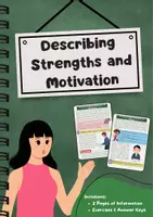Vorschau - Arbeitsblätter - Describing Strengths and Motivation: Letter of applications - Deckblatt