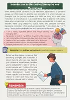 Vorschau - Arbeitsblätter - Describing Strengths and Motivation: Letter of applications - Seite 1