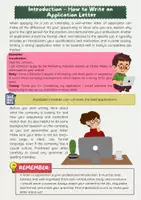 Vorschau - Arbeitsblätter - Application Writing Materialpaket - Seite 2