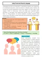 Vorschau - Arbeitsblätter - Writing Pro / Con Arguments For and Against - Seite 3