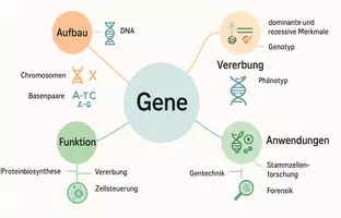 Vorschau - Arbeitsblätter - Arbeitsblatt "Gene" + Onlineübung & MP3 + Mindmap - Seite 3
