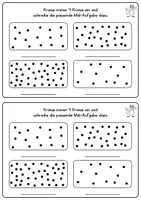 Vorschau - Arbeitsblätter - MINIHEFT: Multiplikation mit 4 (Mathe Klasse 2) - Seite 3