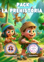 Vista previa - Hojas de trabajo - PACK PREHISTORIA. Material colaborativo - Portada