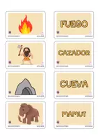 Vista previa - Hojas de trabajo - PACK PREHISTORIA. Material colaborativo - página 1