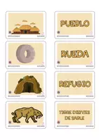 Vista previa - Hojas de trabajo - PACK PREHISTORIA. Material colaborativo - página 2