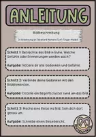 Vorschau - Arbeitsblätter - Handysucht - Bildbeschreibung im Ethikunterricht - Seite 1