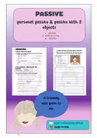 Vorschau - Stundenentwürfe - Materialpaket - passive Voice (3 Stunden + Game) - Seite 1