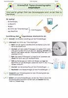 Vorschau - Arbeitsblätter - Kriminalfall an der Schule: Chromatographie - Deckblatt
