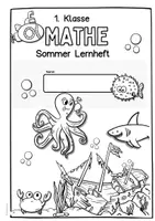 Vorschau - Unterrichtsreihen - Klasse 1 Deutsch und Mathe Sommer Übungsheft, Arbeitsblätter zur Wiederholung-Fit für Klasse 2 - Seite 3