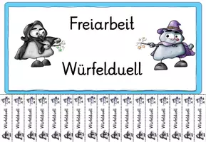 Vorschau - Mal- und Bastelvorlagen - Methode Abreißzettel für meine Würfelspiele - Seite 2
