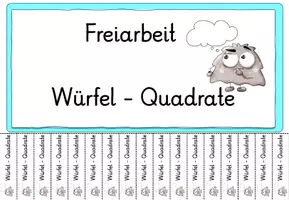 Vorschau - Mal- und Bastelvorlagen - Methode Abreißzettel für meine Würfelspiele - Seite 3
