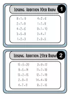 Vorschau - Arbeitsblätter - Addition 20er - 100er Raum verschiedene Niveaus - Seite 3