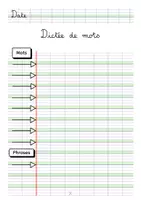Aperçu - Apprentissages en autonomie - support dictées différenciation cycle 2 - Page de couverture
