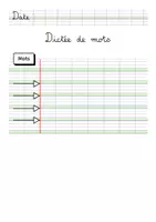 Aperçu - Apprentissages en autonomie - support dictées différenciation cycle 2 - Page 2