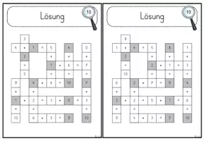 Vorschau - Spiele - Rechenrätsel Zahlenraum 10 - Seite 3