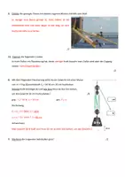 Vorschau - Arbeitsblätter - Klassenarbeit Mechanik Kraftwandler schiefe Ebene Hebel Flaschenzug mit Lösungen - Seite 3