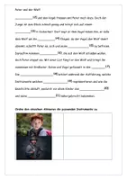 Vorschau - Arbeitsblätter - Peter und der Wolf kennenlernen Aufgaben Lösung - Seite 3