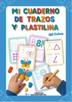 Vista previa - Hojas de trabajo - MI CUADERNO DE TRAZOS Y PLASTILINA. 130 FICHAS - página 2