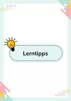 Vorschau - Merkblätter - Allgemeine Lern- und Fördertipps für Schüler (und Eltern) - Deckblatt