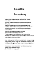 Vorschau - Aufgabenkarten - Smoothie Rezept - Seite 3