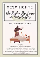 Vorschau - Arbeitsblätter - Die Pest – Pandemie im Mittelalter - Deckblatt