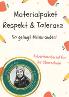 Vorschau - Stundenentwürfe - Materialpaket Respekt & Toleranz – So gelingt Miteinander! - Deckblatt