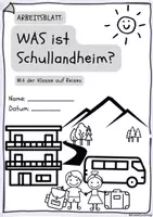 Vorschau - Arbeitsblätter - "WAS ist...?" MATERIALPAKET NR. 3, Ostern, Pfingsten, Fasching, Kürbis, Krieg, Verein, Schullandheim. Klasse 2 - 4! - Seite 1