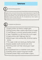 Vorschau - Arbeitsblätter - Sugary Drinks: Health Risks and Alternatives - Seite 3