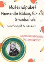 Vorschau - Arbeitsblätter - Taschengeld & Konsum – Finanzielle Bildung für die Grundschule - Deckblatt