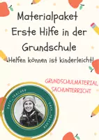Vorschau - Arbeitsblätter - Erste Hilfe in der Grundschule – Helfen können ist kinderleicht! - Deckblatt