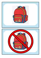 Vorschau - Arbeitsblätter - Orientierung in der Schule: Was kommt in die Schultasche? - Seite 2