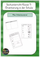 Vorschau - Arbeitsblätter - Orientierung in der Schule: Arbeitsmaterial - Deckblatt