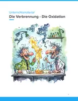 Vorschau - Unterrichtsreihen - Die Verbrennung – Die Oxidation im Chemieunterricht (Klasse 7–10) - Deckblatt