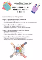 Vorschau - Arbeitsblätter - Vorbereitung mündliche Prüfung Deutsch Abschlussprüfung - Seite 3